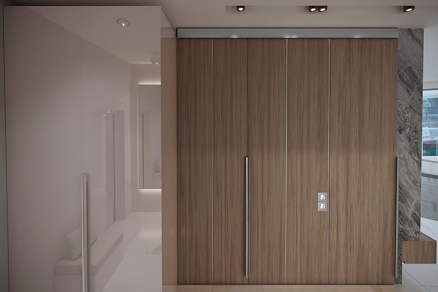 Layout plan — Residential Apartment 2,206 sq ft